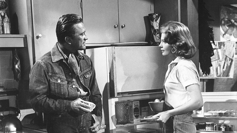 Douglas and Rowlands in kitchen