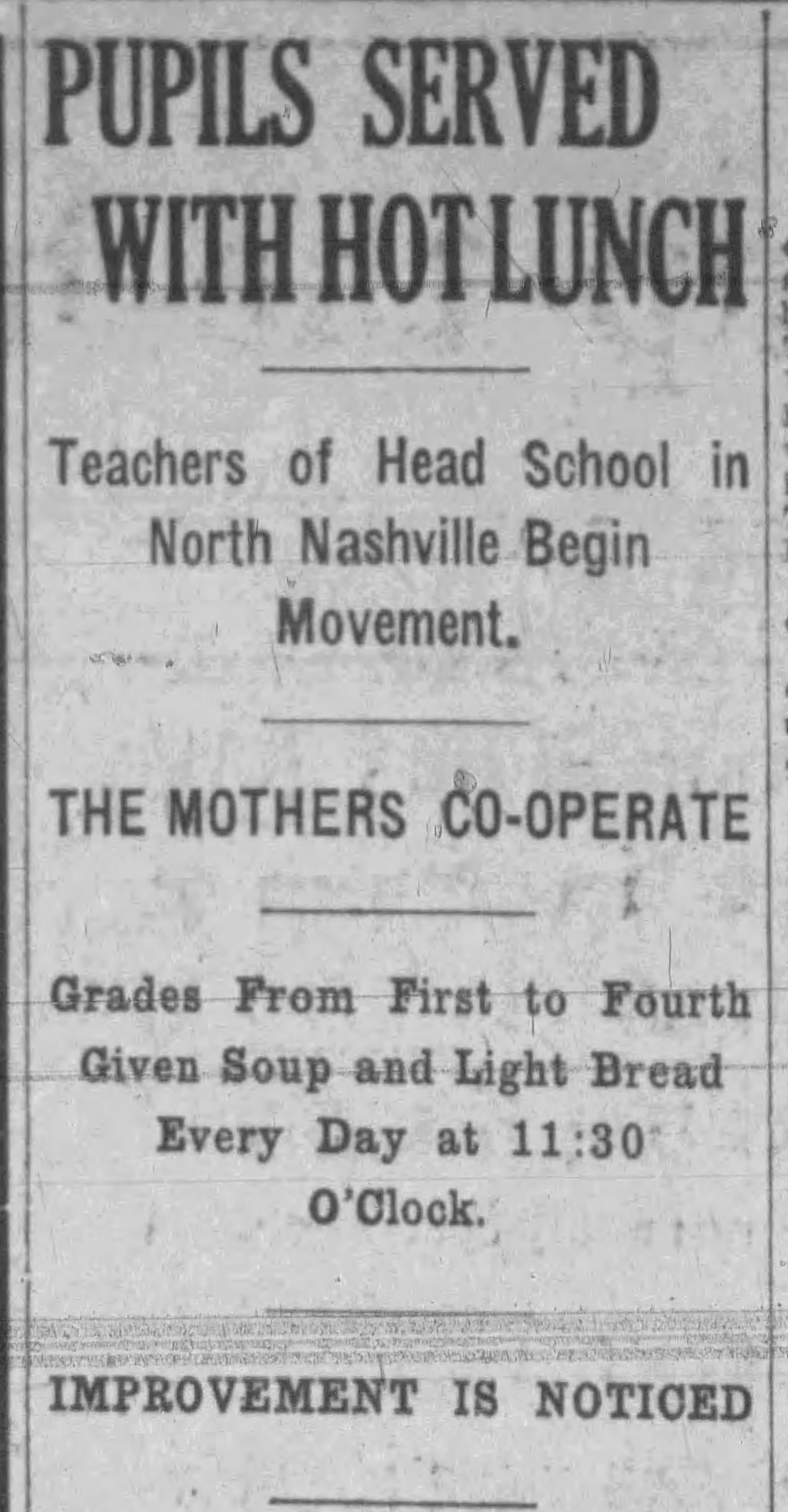 Nashville Banner article, January 13, 1912
